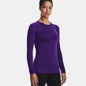 NWT Purple Under Armour Coldgear Women’s Shirt